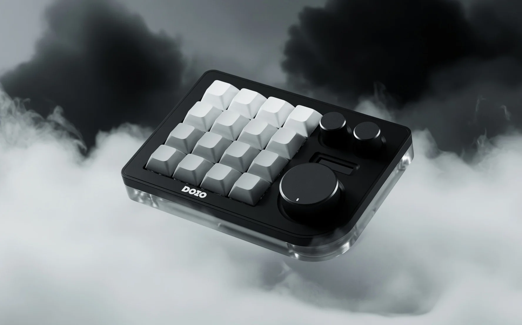DOIO KB16-01 keyboard in black finish